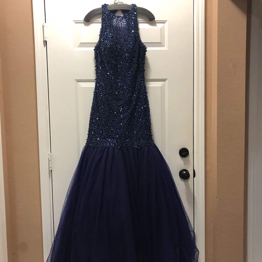 Angela and Alison ball gown